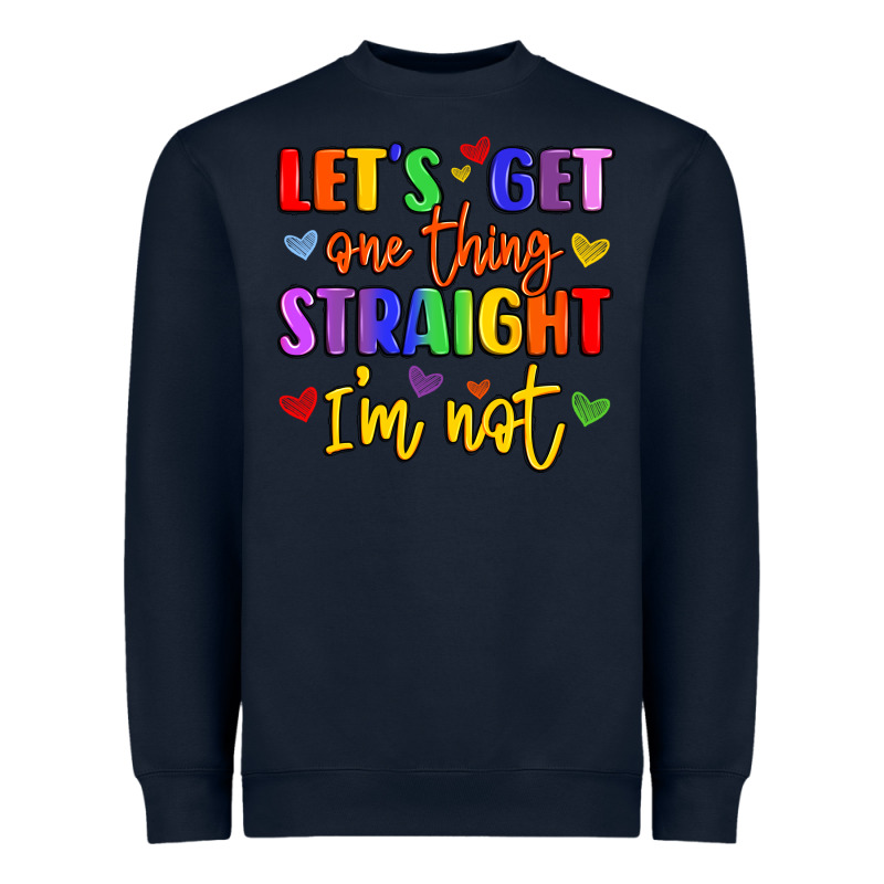 Celebrate Pride With Colorful Text Heavyweight Sweatshirt by LillyAllenDesigns | Teevron