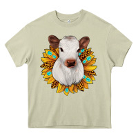 Mossy sunflower heifer Heavy Core Tee - JahusDesignShop