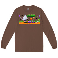 Chestnut creep it real libbey glass Long Sleeve Tee - BundleAndBundleShop