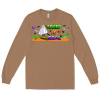 Toasted Coconut creep it real libbey glass Long Sleeve Tee - BundleAndBundleShop