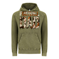 Vintage Olive no background american football dad Vintage Hoodie - Jasminsmagicworld