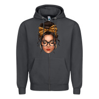Smoke caucasian leopard messy bun Zipper Hoodie - texasbilliewilder