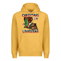 Mustard christmas in louisiana Premium Hoodie - CowGirlArtShop