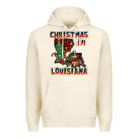 Tofu christmas in louisiana Premium Hoodie - CowGirlArtShop