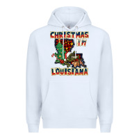 White christmas in louisiana Premium Hoodie - CowGirlArtShop