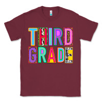 Burgundy third grade Classic Tee - NancyCooperArtShop