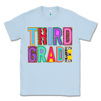 Dusty Blue third grade Classic Tee - NancyCooperArtShop