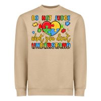 Mushroom puzzle heart inclusivity message Heavyweight Sweatshirt - LillyAllenDesigns