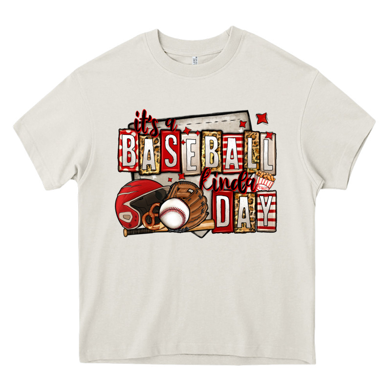 It's A Baseball Kinda Day Heavy Core Tee by Jasminsmagicworld | Teevron
