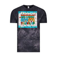 Cloud Black birthday boy to level up Vintage Tee - JahusDesignShop