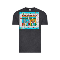 Vintage Black birthday boy to level up Vintage Tee - JahusDesignShop