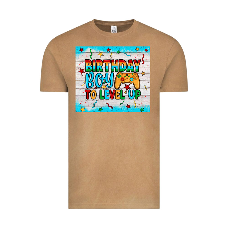 Birthday Boy To Level Up Vintage Tee by JahusDesignShop | Teevron