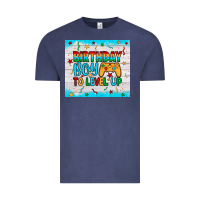 Vintage Denim birthday boy to level up Vintage Tee - JahusDesignShop