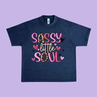 Sassy Little Soul Urban Heavy Tee Designed By Maliassmallbusiness