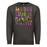 Smoke Mardi Saurus Rex Premium Sweatshirt - HowdyJamesFarm