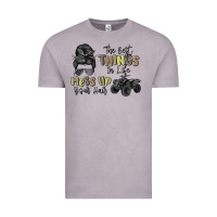 Vintage Zinc the best things in life mess up your hair Vintage Tee - MaliasSmallBusiness