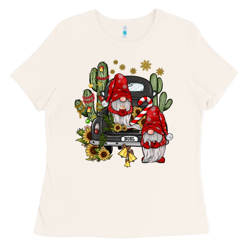 Farm Truck,noel Gnome Ladies Tee by JahusDesignShop | Teevron