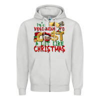 Dove Grey It's beginning to cost a lot like Christmas Zipper Hoodie - NancyCooperArtShop