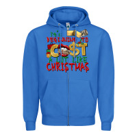 True Royal It's beginning to cost a lot like Christmas Zipper Hoodie - NancyCooperArtShop