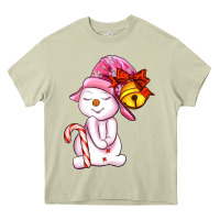 Mossy winter pink snowman Heavy Core Tee - AdoDesignShop