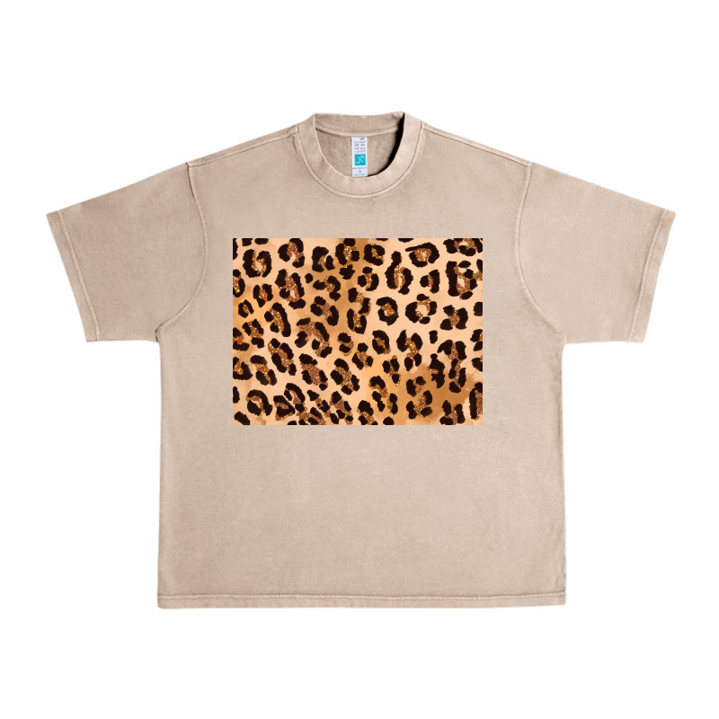 Leopard Background Gold 3200x2400 Urban Heavy Tee by AdoDesignShop | Teevron