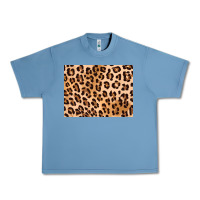 Pebble Blue leopard background gold 3200x2400 Urban Heavy Tee - AdoDesignShop