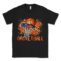 Black custom name basketball Classic Tee - MaliasSmallBusiness