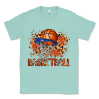 Seafoam custom name basketball Classic Tee - MaliasSmallBusiness