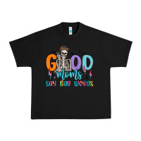 Black good moms say bad words Urban Heavy Tee - MaliasSmallBusiness