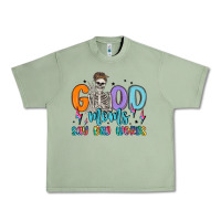 Oil Green good moms say bad words Urban Heavy Tee - MaliasSmallBusiness