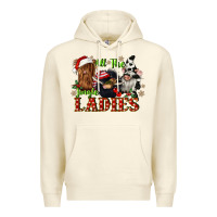 Sandshell all the jingle ladies Premium Hoodie - CowGirlArtShop