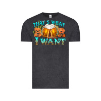 Vintage Black western beer thats what i want Vintage Tee - NancyCooperArtShop