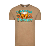 Vintage Coffee western beer thats what i want Vintage Tee - NancyCooperArtShop