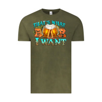 Vintage Olive western beer thats what i want Vintage Tee - NancyCooperArtShop