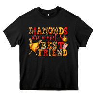 Black diamonds are a girl's best friend softball Heavy Core Tee - Jasminsmagicworld
