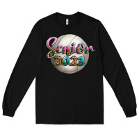 Black volleyball senior 2023 Long Sleeve Tee - BundleAndBundleShop