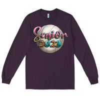 Plum volleyball senior 2023 Long Sleeve Tee - BundleAndBundleShop