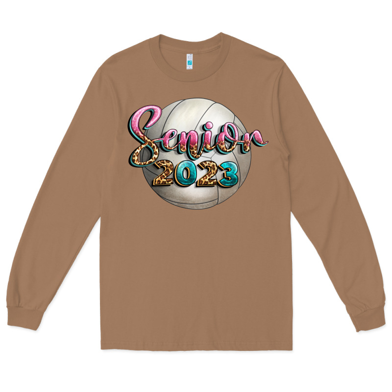 Volleyball Senior 2023 Long Sleeve Tee by BundleAndBundleShop | Teevron