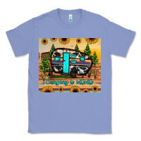 Colony Blue camping is intents Classic Tee - JahusDesignShop