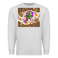 Dove Grey Mardi Gras with crab tumbler Premium Sweatshirt - HowdyJamesFarm