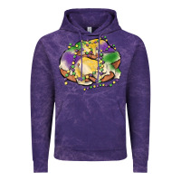 Cloud Purple mardi gras king cake Vintage Hoodie - MaliasSmallBusiness