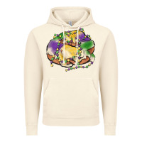 Vintage Artic mardi gras king cake Vintage Hoodie - MaliasSmallBusiness
