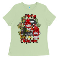 Matcha farm truck,merry christmas gnome Ladies Tee - JahusDesignShop