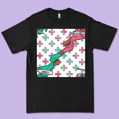 Nurse Gloves Seamless Pattern Premium Tee Designed By Bundleandbundleshop