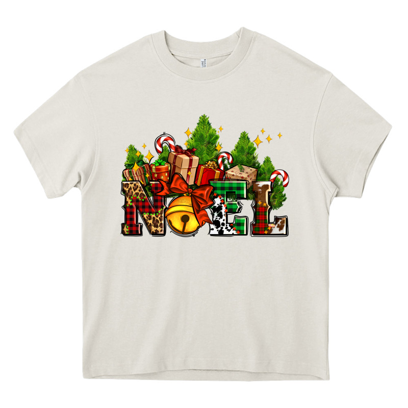 Western Noel Christmas Gifts Heavy Core Tee by AdoDesignShop | Teevron