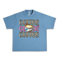 Pebble Blue coffee coffee coffee Urban Heavy Tee - MaliasSmallBusiness
