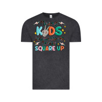 Vintage Black i love my kids but sometimes i wanna square up Vintage Tee - MaliasSmallBusiness