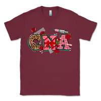 Burgundy valentines day cna Classic Tee - NancyCooperArtShop