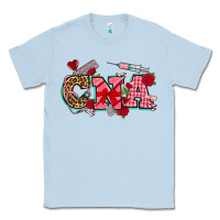 Dusty Blue valentines day cna Classic Tee - NancyCooperArtShop