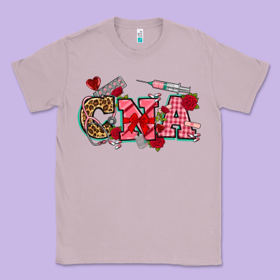 Valentines Day Cna Classic Tee Designed By Nancycooperartshop